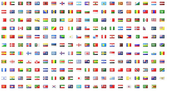 drapeaux du monde