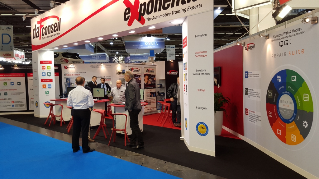 Habillage de stand