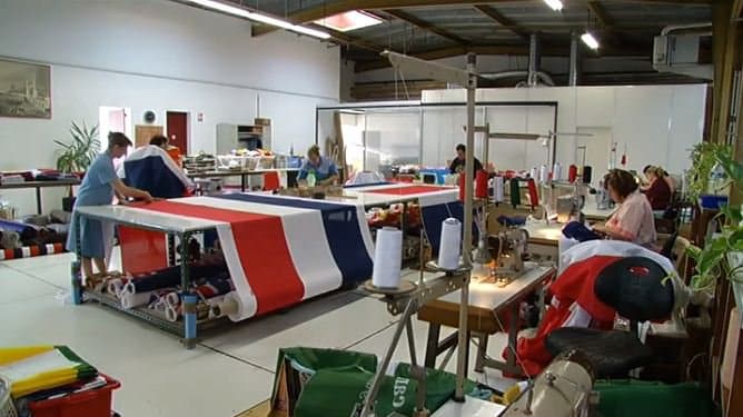 Euro 2016 : un bon cru pour les fabricants de drapeaux