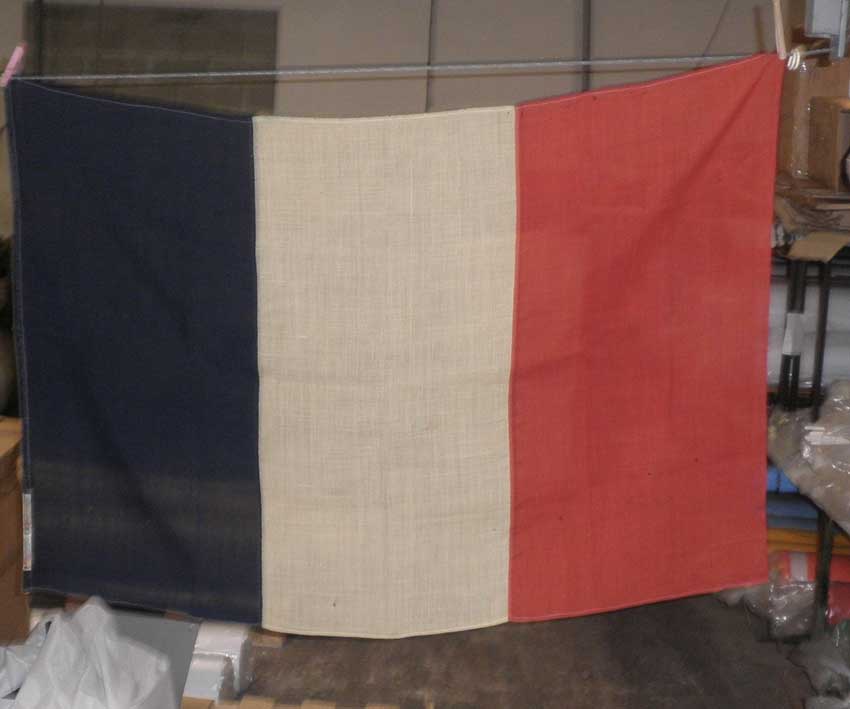 Un drapeau français historique