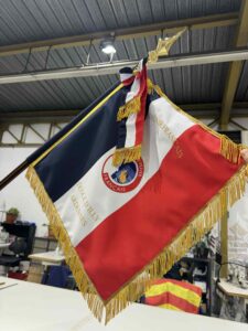 Drapeau de cérémonie pour enfant - Souvenir Français