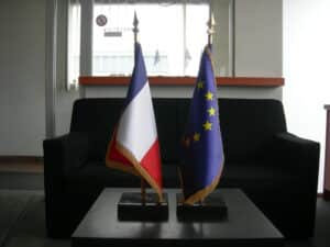 Drapeau prestige pour bureau
