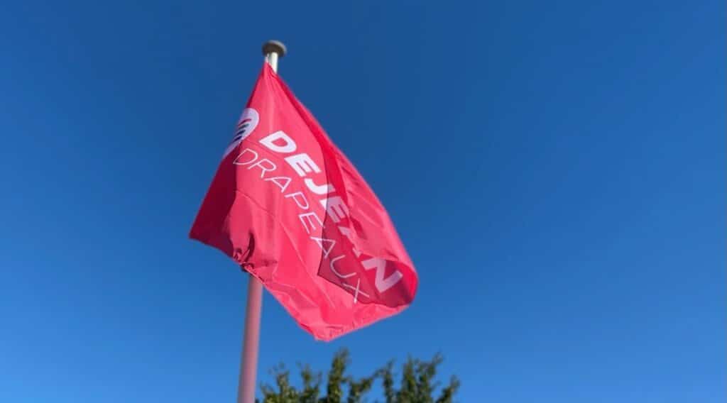 Octobre rose - Dejean Drapeaux en rose
